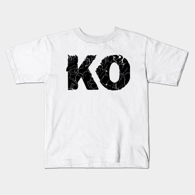 knock out KO Kids T-Shirt by Harsimran_sain